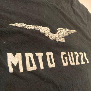 vintage Moto Guzzi t-shirt on Screen Stars.